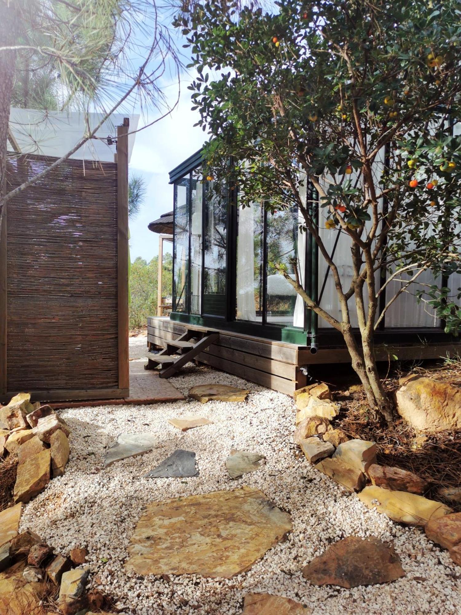 Romantic Skyview Glasshouses Rogil Exterior foto